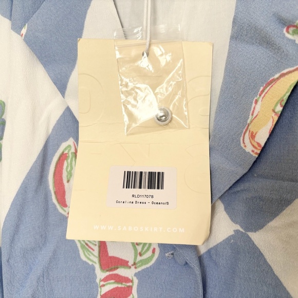 Sabo Coralina Dress, Oceano Print - Picture 6 of 7